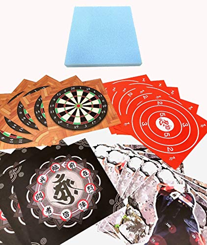 Foam Board for Ninja Rubber Throwing Stars (Stars Sold Separately !!!)