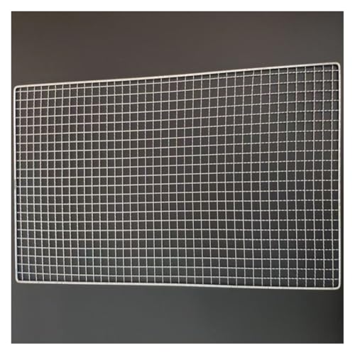 Filet de barbecue carré 30x40 cm durable pour camping - 3