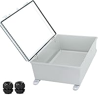 Vista 23 de Caja Eléctrica Impermeable para Exteriores Caja de Conexiones Resistente a la Intemperie IP67 Carcasa de Plástico ABS Caja de Proyecto