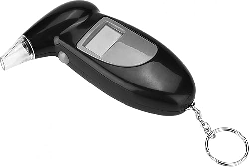 Miniatura 8 de Analizador de alcohol, analizador de aliento de alcohol con pantalla LCD con cinco boquillas