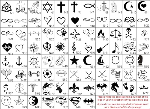 Engraved Silver Stainless Steel Heart Necklace Pendant - Ships from USA4