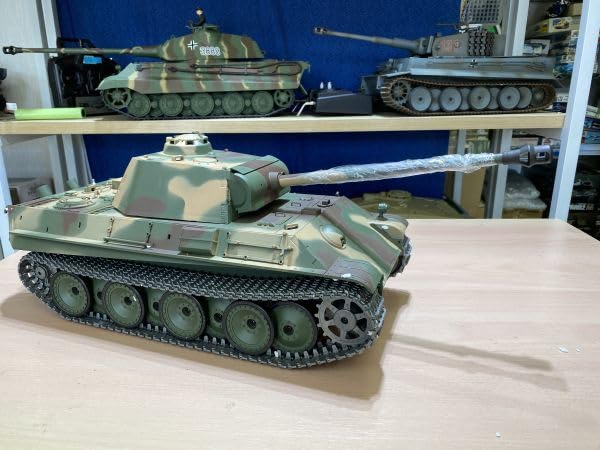 ヘンロン1/16パンター戦車金属キャタピラ 技術基準適合証明済【メタルキャタピラ】 ヘンロン 1/16