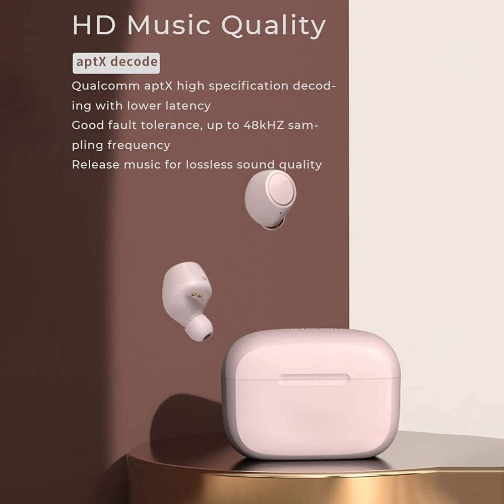 sans Fil Oreillettes, Bluetooth 5. 0 Casque étanche écouteurs, écouteurs Intra- Auriculaires avec Micro, la réduction du Bruit et Cas de Charge