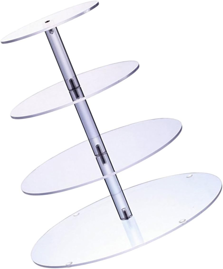 ARTIBETTER Acrylic Cake Stand Multi Layer Display Holder for Parties
