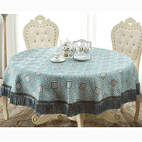 Nappe de table en chenille pour salon et table à thé ambiance chaleureuse