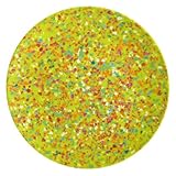 Zak Designs Confetti 9-inch Plastic Salad Plates, Kiwi, 6 piece set