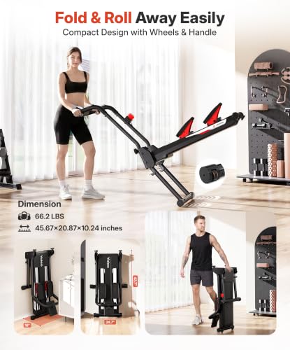 YOLEO Magnetic Stair Stepper for Home, 16-Level Resistance up to 130LB, Folding Stair Climber with 28'' Stride, Quiet Cardio Stair Machine with HR Sensor & 660LB Capacity - image 8