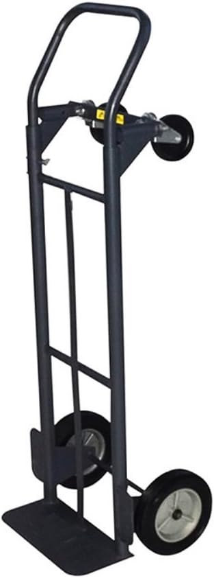 Milwaukee Hand Trucks 32152 Convertible Truck with 8-Inch Puncture Proof Tires