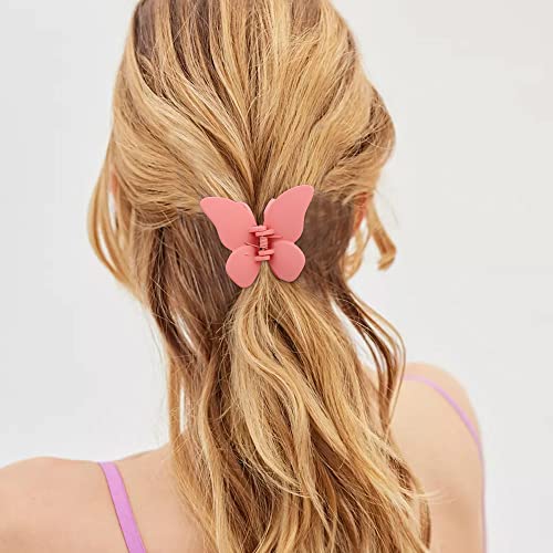 Pinzas para cabello tipo mariposa Atoden 4 piezas miniatura 2