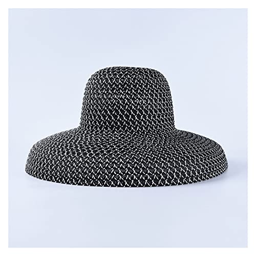 Chapeau dôme dames soleil plage YXWYXWA avec grand sac assorti