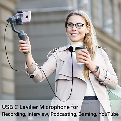 Cubilux 3.5Mm Trrs Lavalier Microphone, Unidirectional Mini Microphone For Computer, Lapel Microphone For Recording/Live Streaming/Vlog/Podcasting, Clip On Microphone For Iphone/Android-1.5M #TOP1