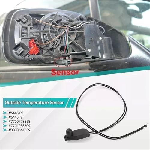 Sensor de temperatura exterior 6445F9 para reparar el clima de Peugeot 2