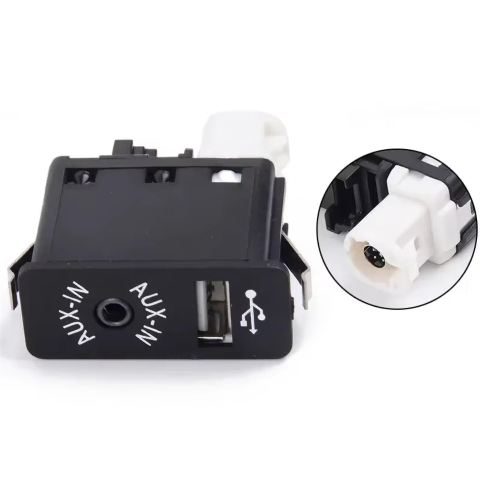 USB-AUX-Buchse für Auto Kompatibel Mit Für 3-Series E90 E91 E92 E93 Für X1 E84 Für X5 E70 AUX-Schnittstelle USB-Buchse Ersatz 84109237653