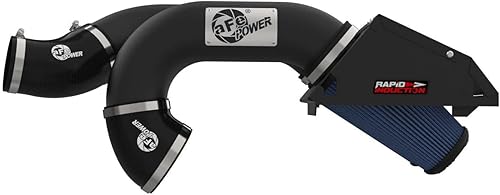 Miniatura 4 de aFe POWER Sistema de admisión de aire frío de inducción rápida con filtro Pro 5R, #52-10015R, negro