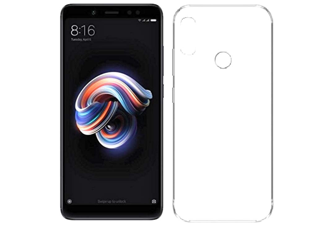 YOFO Soft Clear Silicone Back Cover for Mi Redmi Note 5 Pro (Transparent) (B07BHW6R3S) Amazon Price History, Amazon Price Tracker