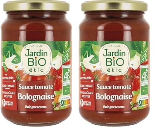 Jardin BiO étic - Sauce Bolognaise au Boeuf, 350g (Lot