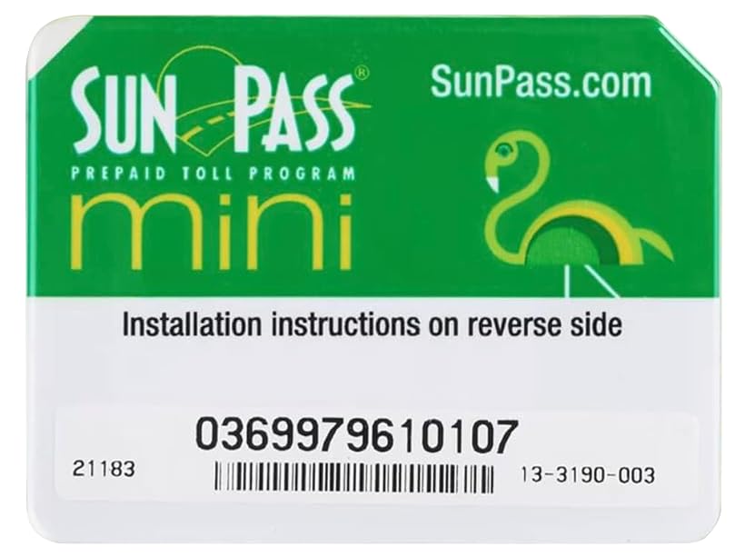 Image of Sun Pass Pro Universal Toll Transponder - Prepaid Electronic Pass for Florida & 21 Additional States (MINI)