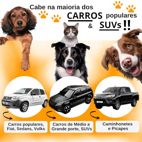 Capa Pet Protetora Carro Pet Impermeável Antiderrapante Resistente ao Desgaste Grande Capa de Banco