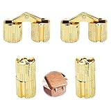 Exquisite Verarbeitung: Mit feiner Behandlung, Rollschienendesign und 180-Grad-Öffnungswinkel für sanftes und geräuschloses Öffnen sowie mit versenktem Design, das während des Gebrauchs gut verdeckt ist