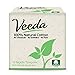 Veeda Natural All-Cotton Tampons, Regular, Compact Applicator, 16 Count