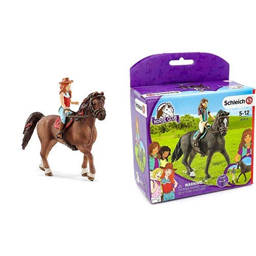 Schleich 42411 - Horse Club Hannah & Cayenne & 42413 - Horse Club Lisa & Storm