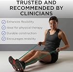 THERABAND Professional Latex Resistance Bands, Individual 6 Ft Elastic Band for Upper & Lower Body Exercise, Physical Therapy, Pilates, Home Workouts, 6 Foot, Blue, Extra Heavy, Intermediate Level 2