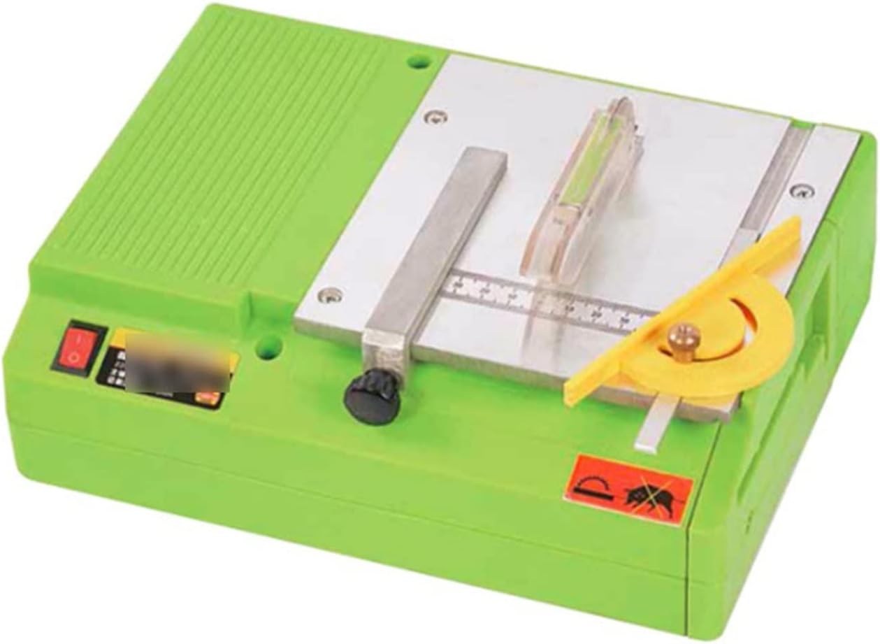 Multifunction Mini Table Bench Saw DIY Electric Saw Cutting Machine Handmade Cutting Saw for PCB Woodworking Grinding Polishing