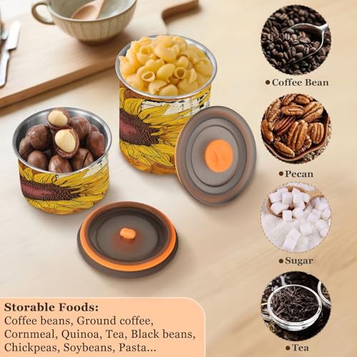 Contenedor al vacío para café Qilmy 17oz acero inoxidable miniatura 6