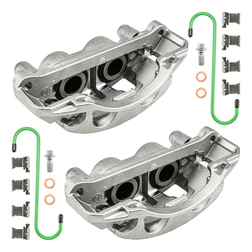 Image of PHILTOP Front Brake Caliper 18-B5302, 18-B5303 Compatible with 2011-2019 Silverado /Sierra 2500 HD /3500 HD, 2016-2019 Suburban 3500 HD