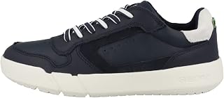 J Hyroo Boy Sneaker, Navy-White, 1 UK