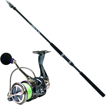 Fishing Gear Jig Throw 9.0ft Shore Jigging Rod & Reel Set with Line shorejiggiset-21