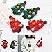 Amosfun 2 Piezas de Fieltro de Navidad Juguete DIY Craft Broche de...