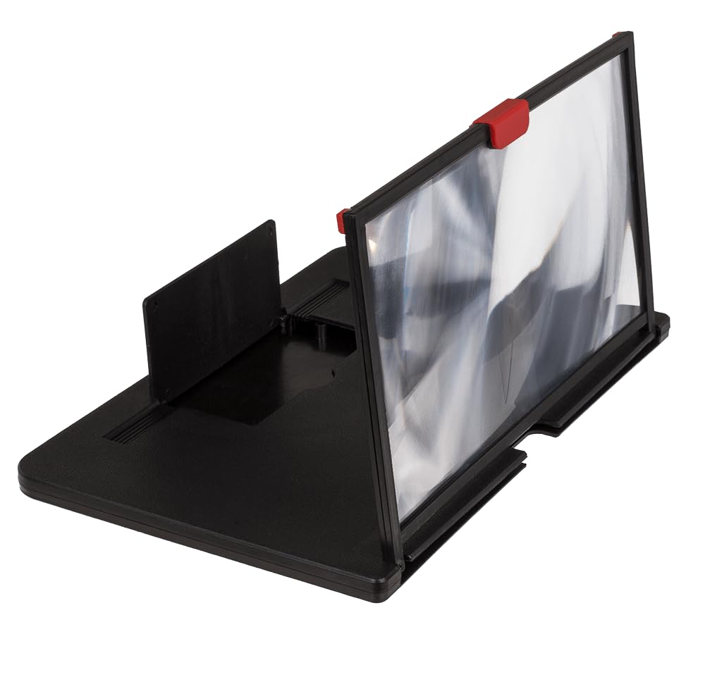 Loupe en Plastique pour Smartphone Noir 26 x 17 cm
