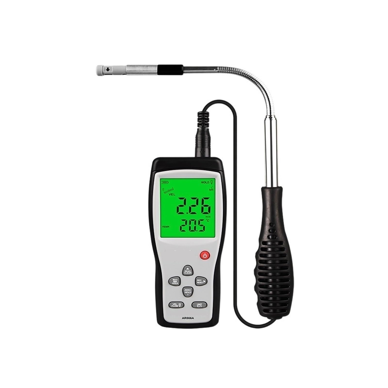 Anemometro Termico Portatile Misuratore Di Velocità Del Ad Alta Precisione Tester Misurazione Precisa