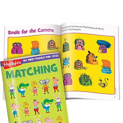 Highlights My First Puzzle Fun Collection 2021 4-Book Set - Thumbnail 6