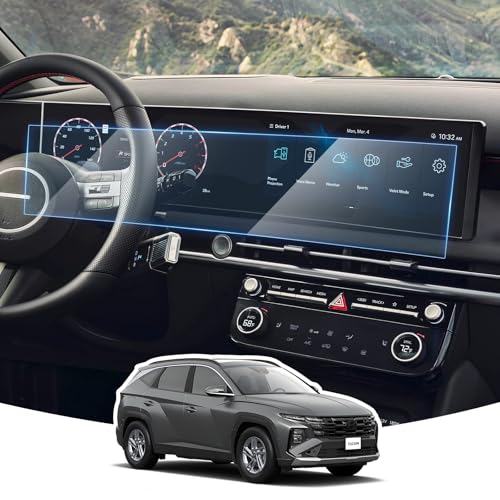 Film Protection Écran Verre Trempé 9H pour Hyundai Tucson NX4 2025 2026