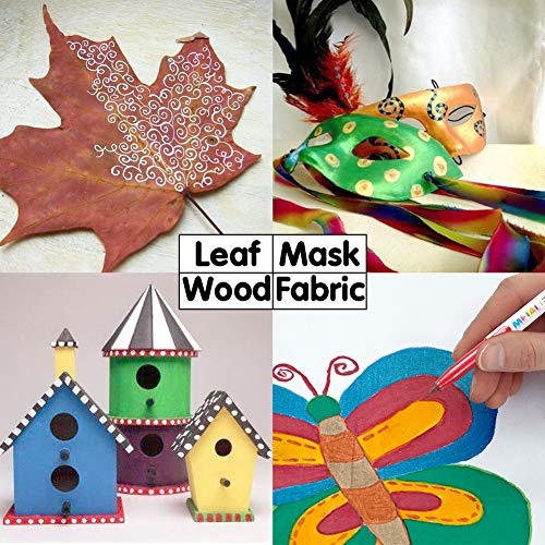 Sunshilor Metallic Markers Medium Point Metallic Marker Pens For Black Paper, Art Rock Painting, Easter Egg, Halloween Pumpkin, Card Making, Signature, Graffiti, Craft, Set Of 12 #TOP6