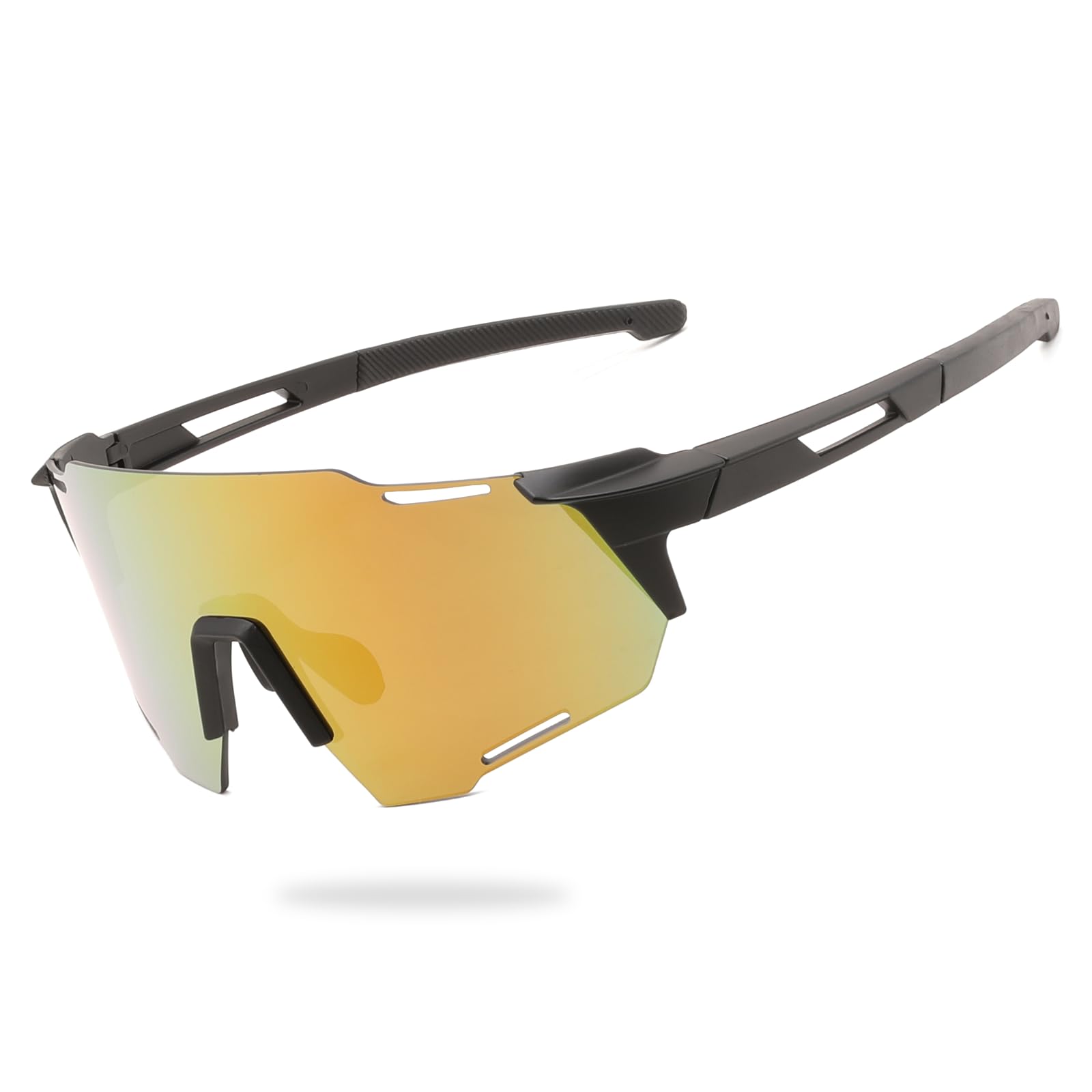 Karsaer Cycling Sport Sunglasses Mens UV400 Non-fogging Lens Goggles for Bicycle Fishing Baseball Running Cycling Golf E1386-picture-31