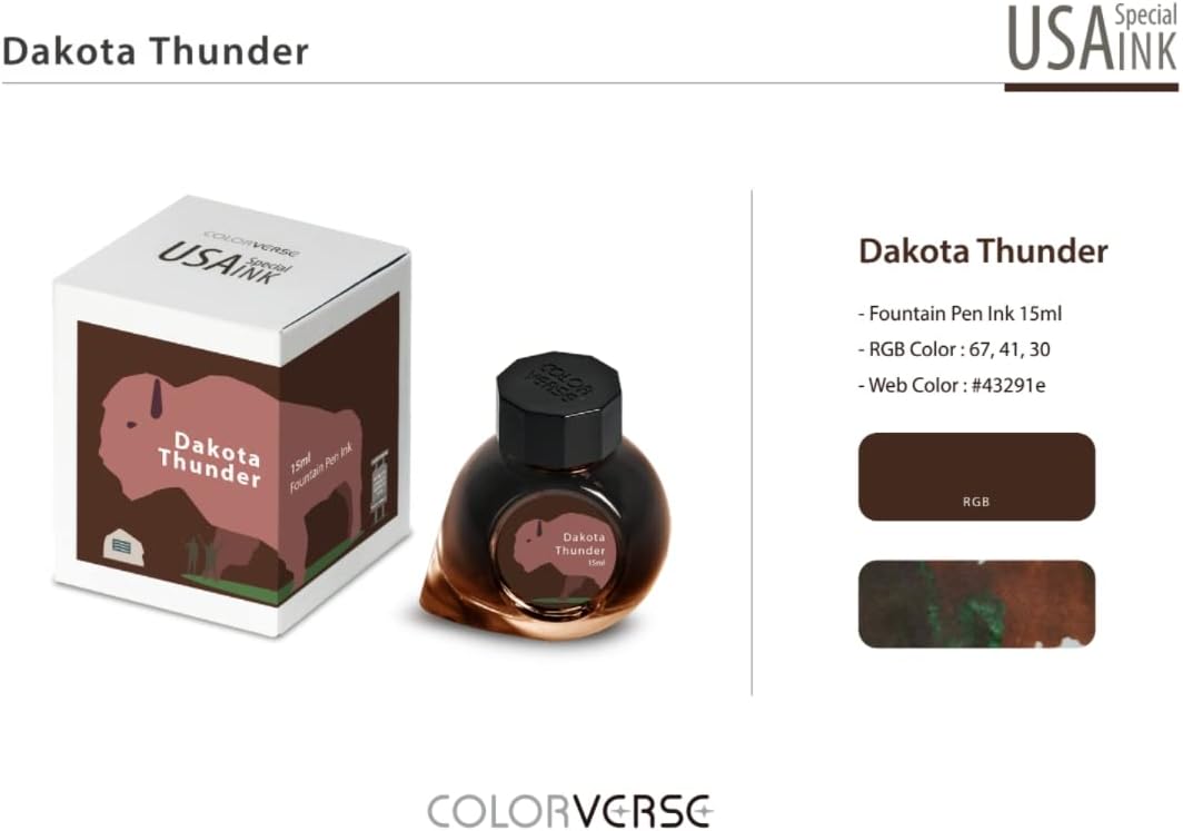 Colorverse Ink - USA Special Series - North Dakota - Dakota Thunder (15ml)