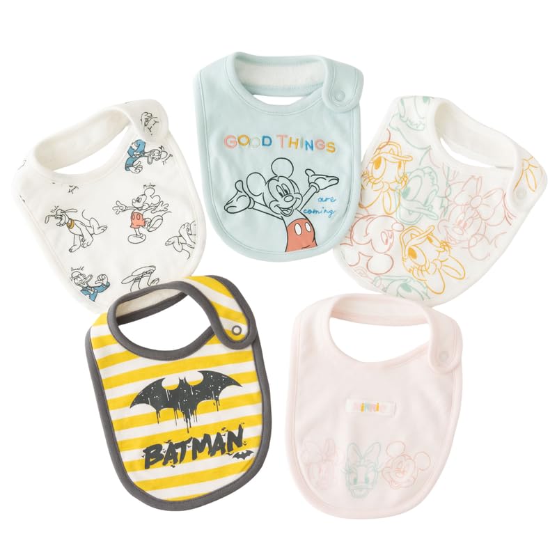 Waterproof Spill Resistant Bibs, Baby Apron With Bib, Baby Bibs For 6 to 12 Months, Fastdry Bibs, Soft Cotton Bib