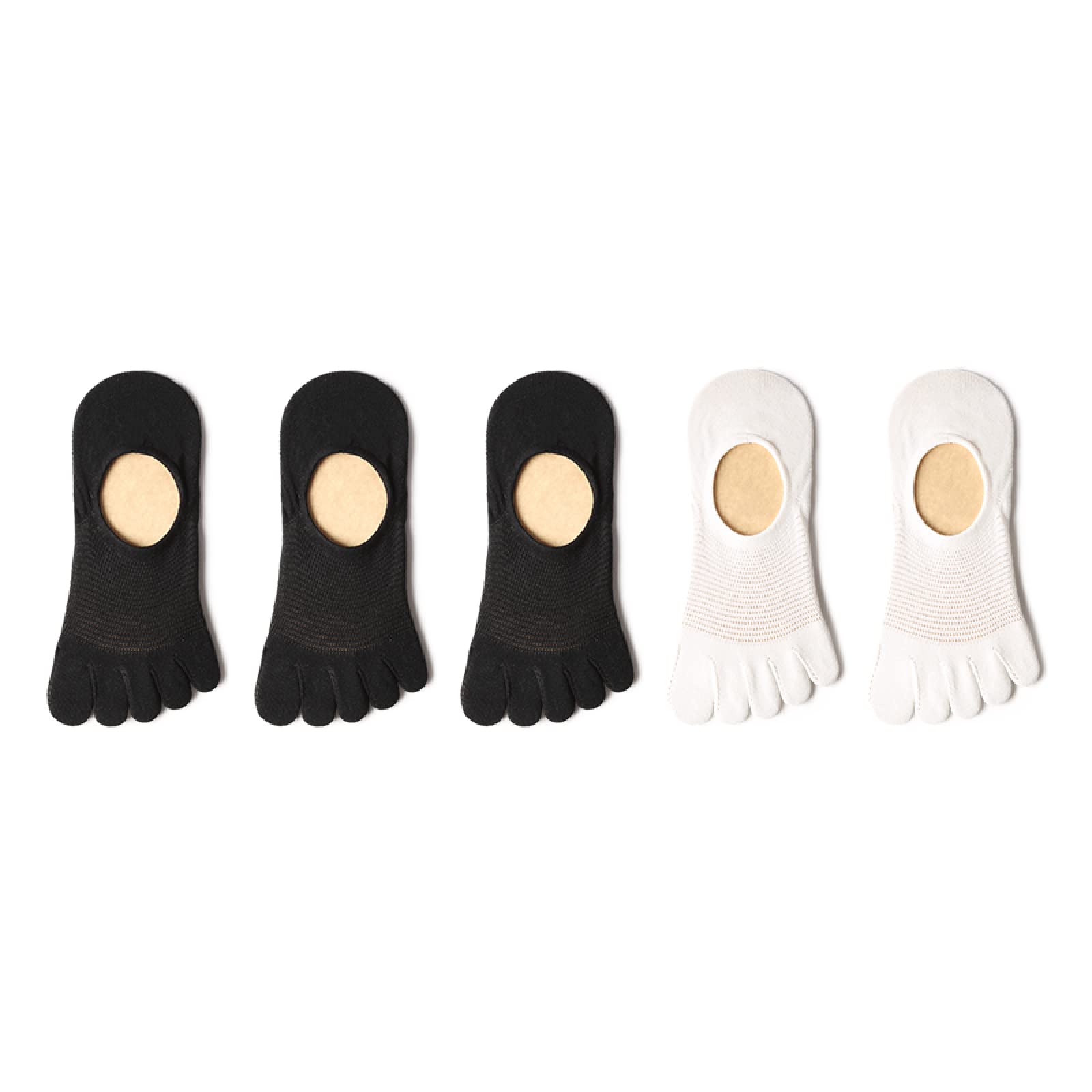Calcetines Cortos Calcetín Calcetines Tobilleros Calcetines Deporte Calcetines De Cinco Dedos De Malla Fina De Verano Para Mujer, Transpirables, Antideslizantes, No Se Pueden Caer Con La Boca Poco Pro