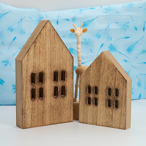 Generichouseshapedwoodensignblockfarmhousehomesigntieredtraydecorsmallbrown  Urban Country Home Decor Generic house shaped wooden sign block farmhouse home sign tiered tray decor small brown  urban country home decor