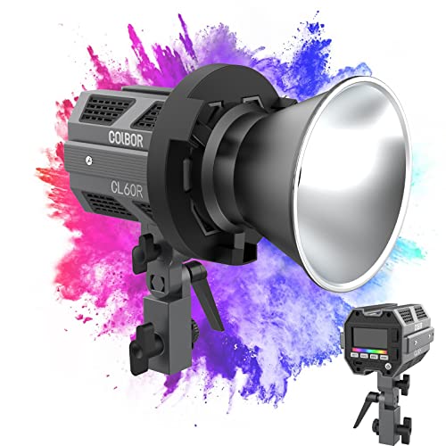 COLBOR ライト 照明セット Amazon | 撮影用ライト, COLBOR W60 COB超軽量ビデオライト 345g