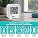 Indoor Humidity Meter Hygrometer 4Pack, Room Thermometer for Accurate Room Temperature Monitor, Digital Hygrometer with Indoor Thermometer for Home, Baby Nursery, and Humidity Sensor Enhanced Comfort