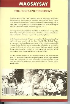 Paperback Magsaysay: The People's President Book