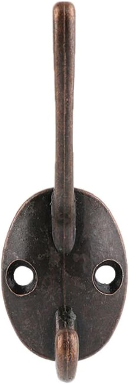 Wall-Mounted Coat Rack 10pcs/Set Alloy Vintage Wardrobe Hook Bathroom Coat Hat Hooks Hanger Bronze Iron Wall Hooks Coat Bag Hat Hanger Coat Rack Hooks