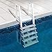 Blue Wave NE1175 Heavy Duty In-Pool Ladder - White