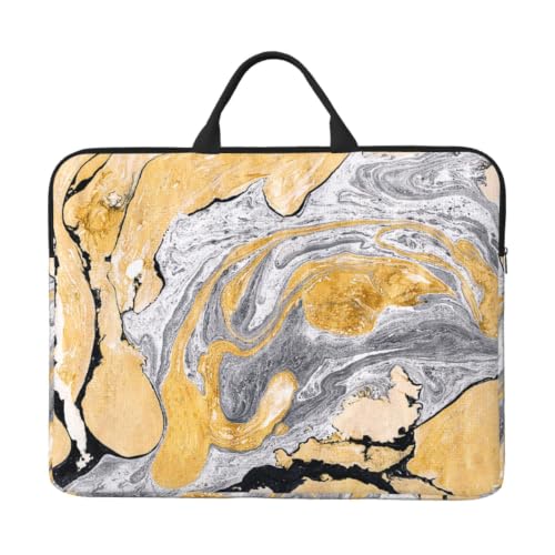 Sacoche PC 14 pouces marbre idée cadeau idéale pour l'école