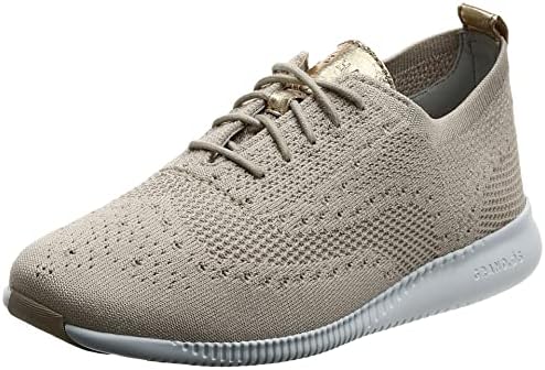 Cole Haan Women's 2.Zerogrand Stitchlite Oxford, RYE Knit/Optic White, 6