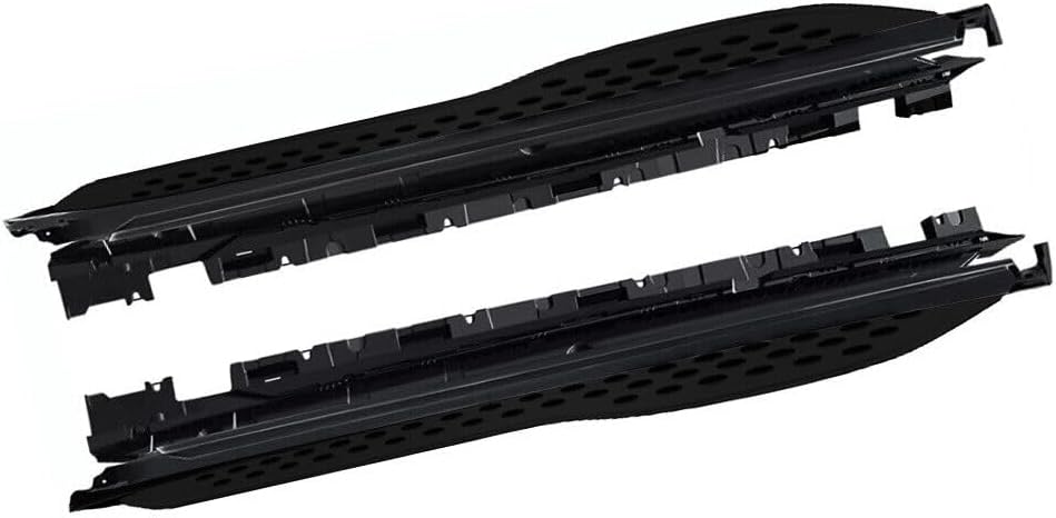 Black Running Boards Compatible for Mercedes Benz GLC X254 2023 2024 Side Steps 2PCS Bar Pedals Step Bars